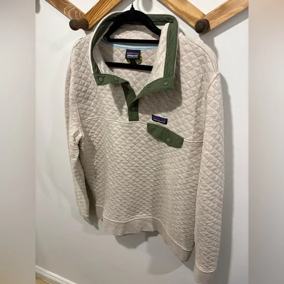 Patagonia WOMANS Organic cotton quilt snap T pullover - Picture 4 of 4